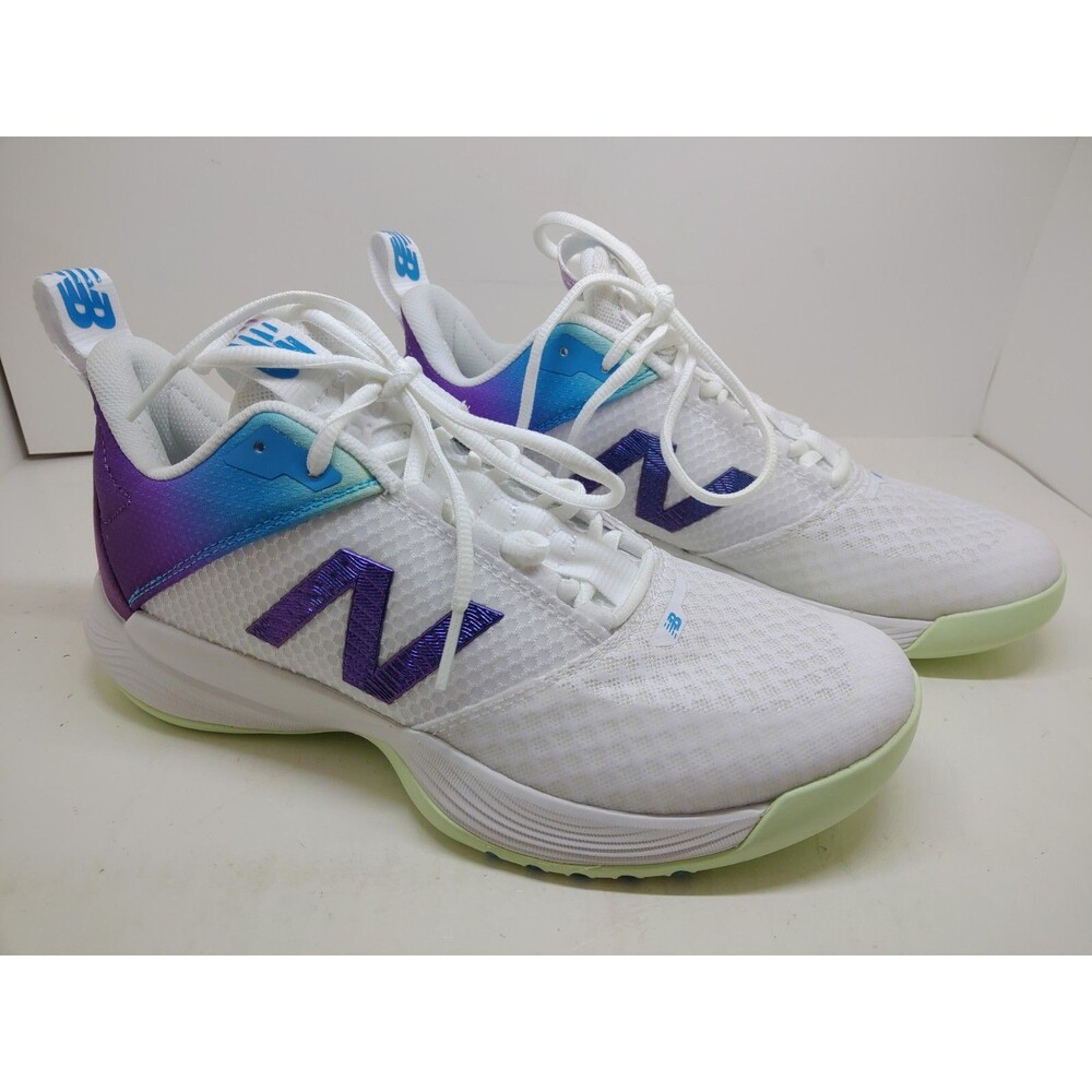 New Balance Women's Fuel Cell VB-01 White Purple Sz 8 WCHV0LA1